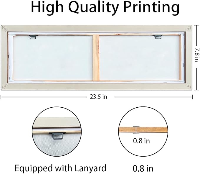 When You Love What You Have Sign Wall Art Framed Canvas,Family Wall Decor for Home Bedroom,Wedding Gift for Friends Couple