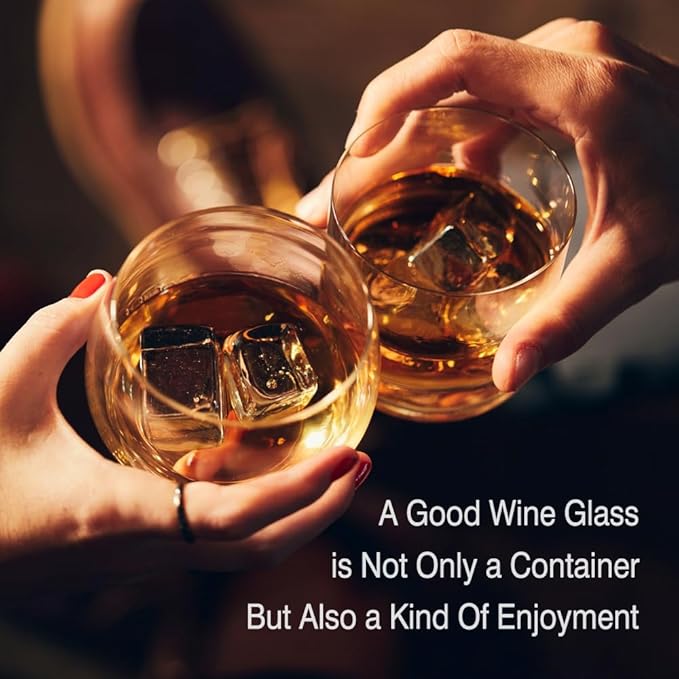 Perfectinsoy Mr Whiskey Glasses and Mrs Wine Glasses Gift Set, Funny Anniversary Wine Glass Gifts for Couples, Wedding Anniversary Birthday Gifts for Wife Husband Dad Mom Couple SoulMate