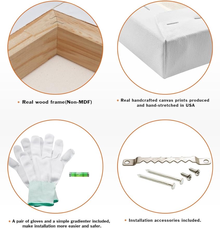 DECORARTS - The Magpie, Claude Monet Art Reproduction. Giclee Canvas Prints Wall Art for Home Decor 20x16