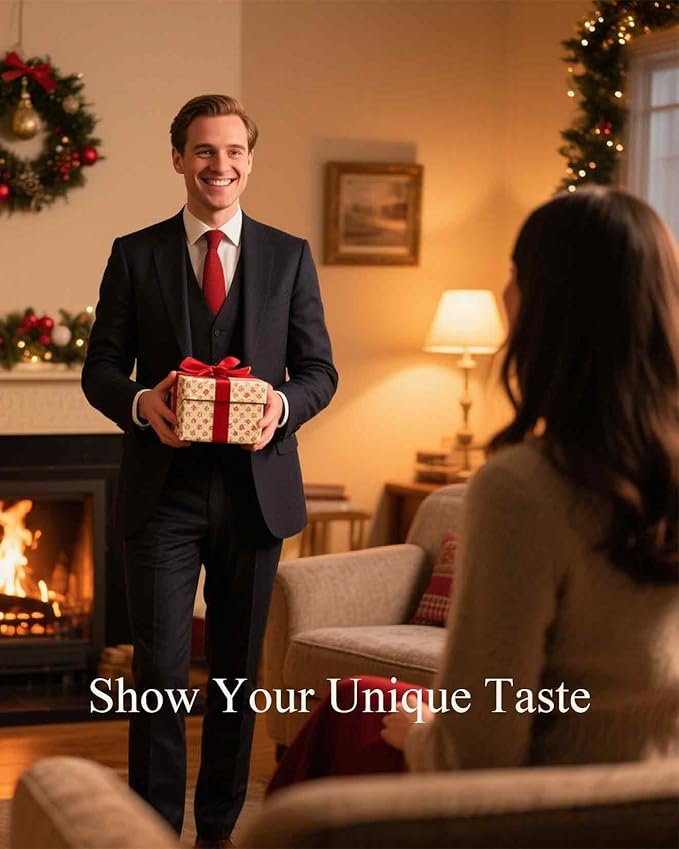 M&SENSE Cinnamon Pumpkin Scented Candles Large, Natural Soy Candles 21.2oz 120 Hour Slow Burning,Aromatherapy Candle for Stress Relief Meditation Relaxing