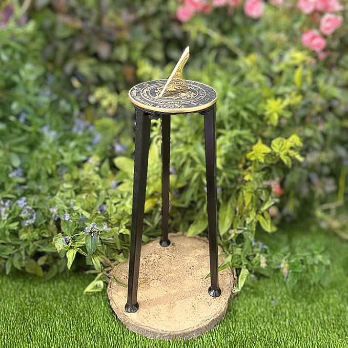 Anniversary Sundial Gift for Any Wedding Anniversary in 2025 - What Love is - Recycled Metal Home Decor Or Garden Present Idea - Handmade in UK for Him, Her Parents Or Couples Celebration