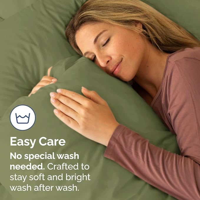 New Pillow Cases, King Standard, Sage Green