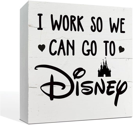 Inspirational Gift, Rustic Wood Signs, Funny Wood Decor, Box Sign Tabletop Decor, Farmhouse Wood Sign, Table Shelf Decoration, Office Desk Decoration, Home Office Decors