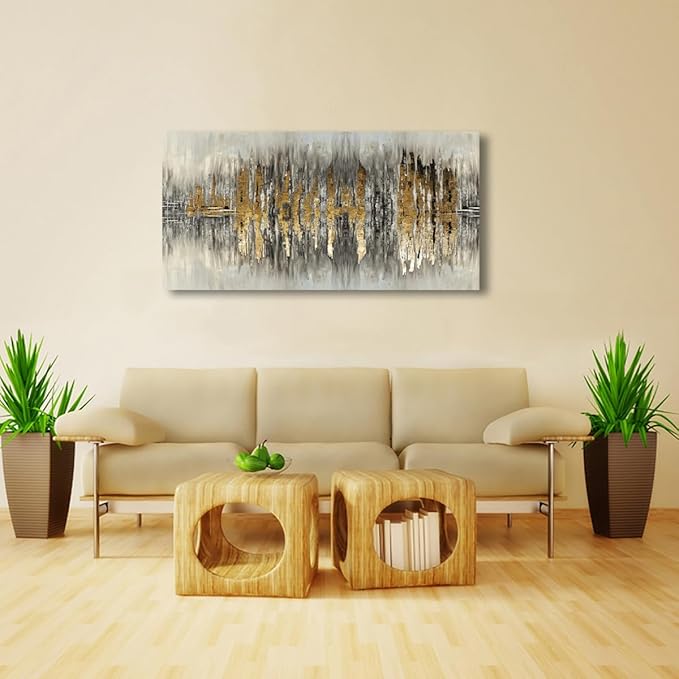 Color Block Abstract Pictures Canvas Wall Art for Living room Bedroom Wall Decor,An Inspirational Picture Wall Art Print Paitnings for home Decor,Morden Artwork Full of Imagination Line Drawing Canvas