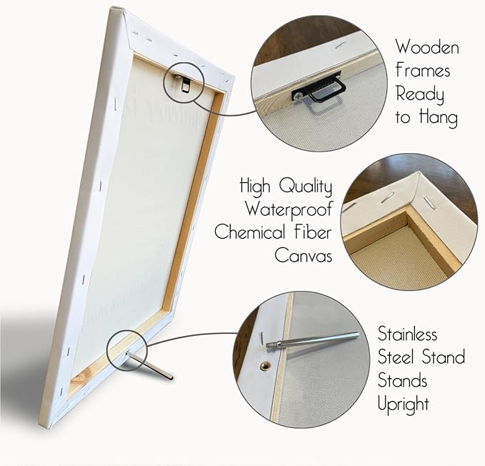 Lord of the Rings Gifts: Framed 'I Would Rather Share One Lifetime - Arwen' Poster, 8x10 inch Canvas Wall Art for LOTR Birthday Decor