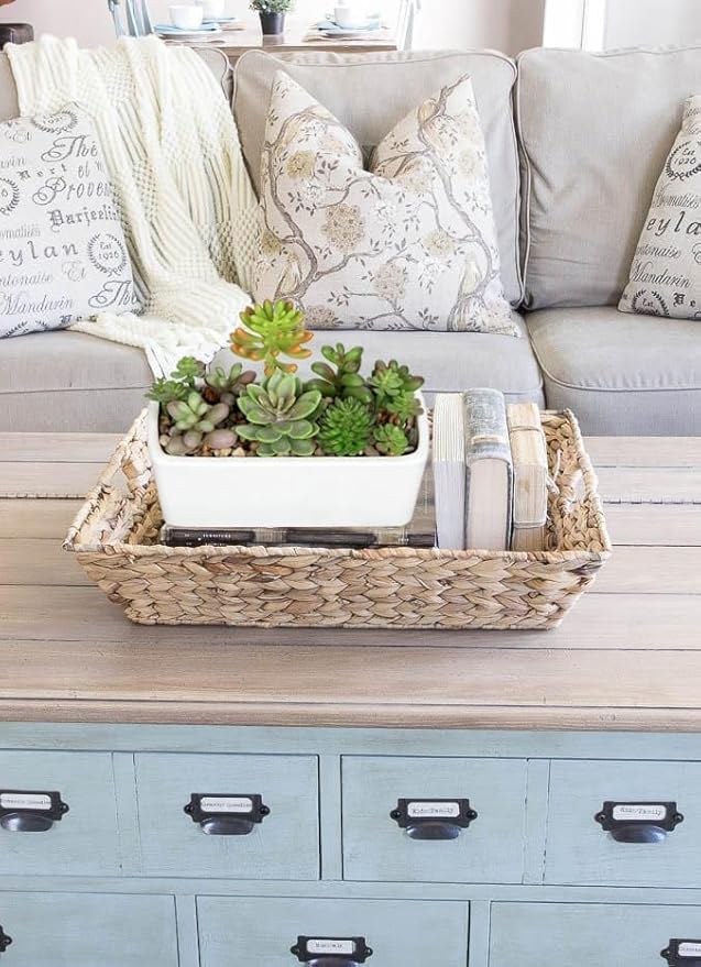 Artificial Succulents Plants in White Ceramic Planter Assorted Fake Plant in Pots Arrangement Fake Succulent Potted Plant for Home Office Desk Bathroom Shelf Living Room Indoor Outdoor Decor