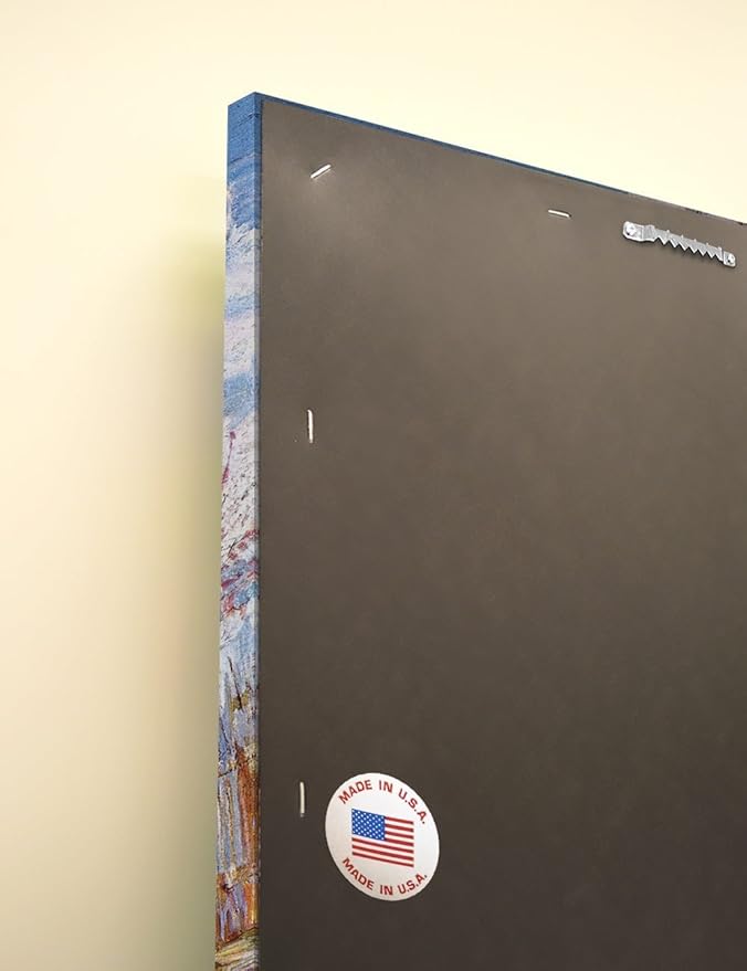 DECORARTS - Triptych (Orchard in Blossom, The pink peach tree, Peach Trees in Blossom), Vincent Van Gogh Art Reproduction. Giclee Canvas Prints Wall Art for Home Decor 20x16, 3pcs/set