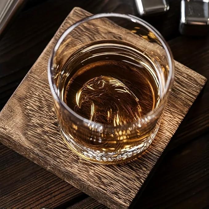 FURSARCAR Retired Gifts for Men Dad, Whiskey Decanter Set with 2 Glasses, Cool Fathers Birthday Present from Daughter Son, Christmas Retirement Gift Liquor Decanter Sets for Man