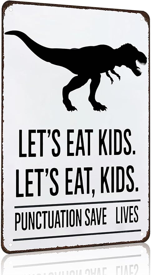 Students Teachers Gift Funny Math/English/Science/History Class Tin Sign for Home Classroom Study Room Wall Decor 8x12 Inch (3152)