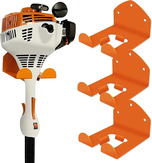 Garage Storage Garage Organizer Trimmer Rack Garden Power Tool Hanger for Grass Trimmer, Hedge Trimmer, Garages Wall, Garag Trimmer, Garden Tools, 3 Pack