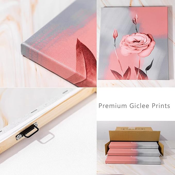 Kalormore Bird Wall Art for Bedroom Red Cardinal Painting Giclee Canvas Prints Gallery Wrapped Picture Artwork Gallery Wrapped Wall Decorataion for Home Living Room Office Bathroom