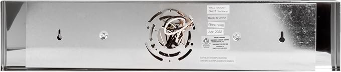 Design House Dove Creek Vanity Light, Dimmable, Frosted Glass, 3 Lights, Bathroom, Satin Nickel, 24 in x 6 in x 6.5 in, Item 578005