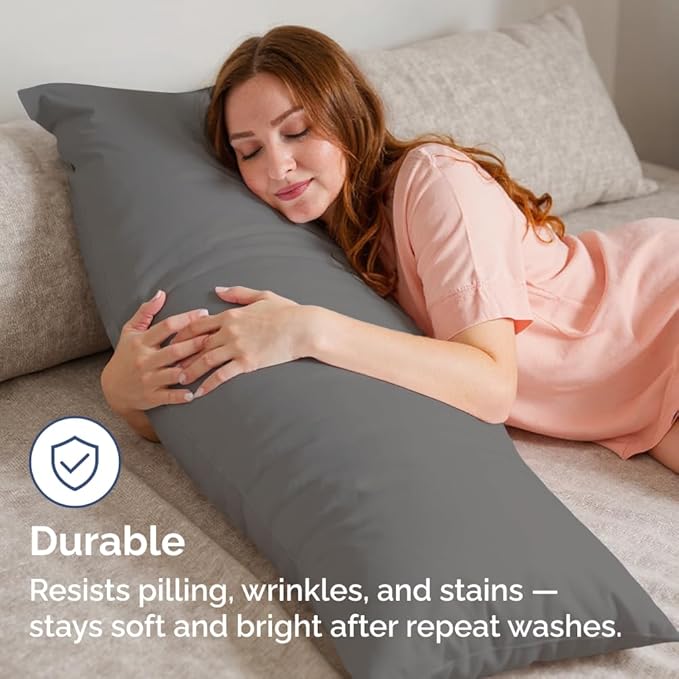 New Pillow Cases, Body, Dark Grey