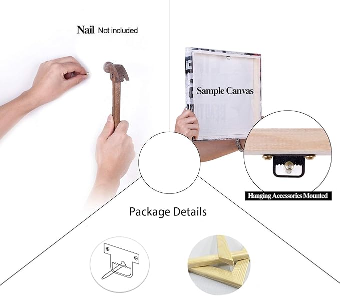 Motivational Wall Art Inspirational Canvas Painting Print Poster Confidence Noun Positive Quotes Office Studio Frame Home Decoration[12''W X 18''H]