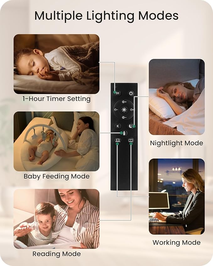 Dimmable Gray Floor Lamp for Living Room with Remote and Foot Switch, Corner Floor Lamp for Bedroom, Modern Standing Tall Lamp, 10W 900LM Bulb Included, 3000K-6500K, Linen Shade, FCC Listed H06LD05W1