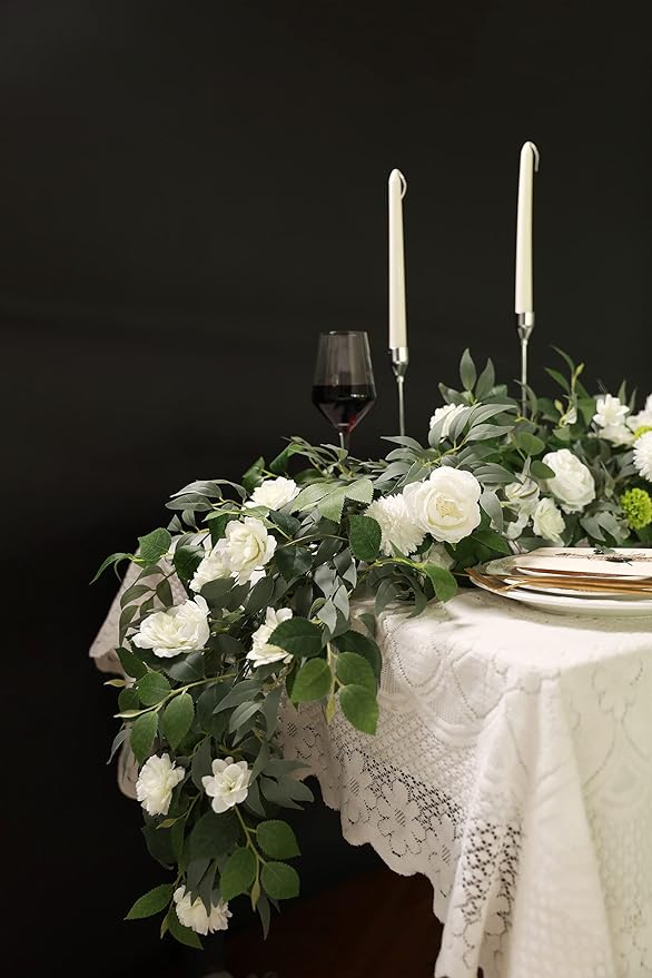 Serra Flora Artificial Flowers Combo for DIY Centerpieces Arrangements Wedding Bridal Bouquet Baby Shower Cake Flower Home Decor