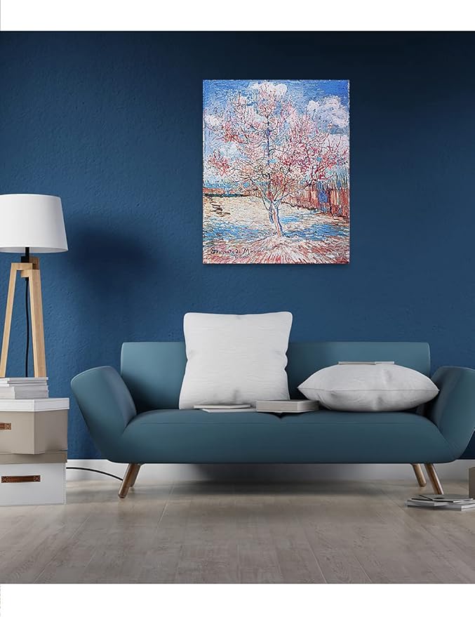 DECORARTS - Reminiscence of Mauve. Vincent Van Gogh Reproductions. Giclee Print for Wall Decor. 24x30