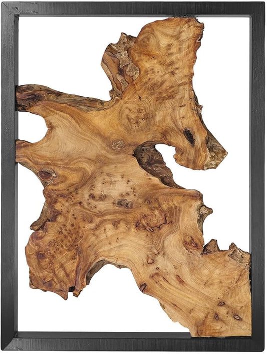 NAHARO 16''*12''Modern Wood Wall Decor- Natural wood Handcrafted Rustic Charm for Your Home - Perfect for Living Room, Bedroom,Kitchen,or Office