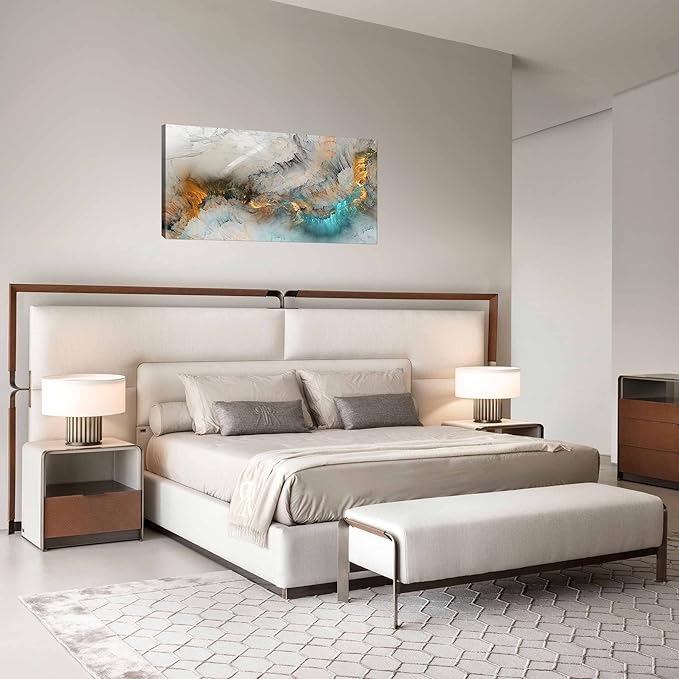 XXMWallArt FC3275 Abstract Canvas Wall Art Fancy Paint Canvas Print Painting Artwork for Living Room Bedroom Kitchen Home and Office Wall Decor