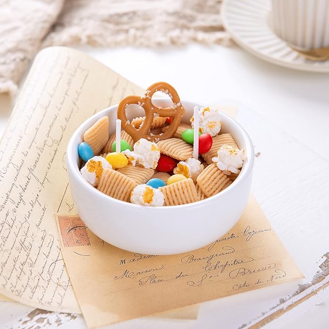 Funny Sweet Vanilla Trail Mix Bowl Scented Soy Candle Afternoon Tea Gift