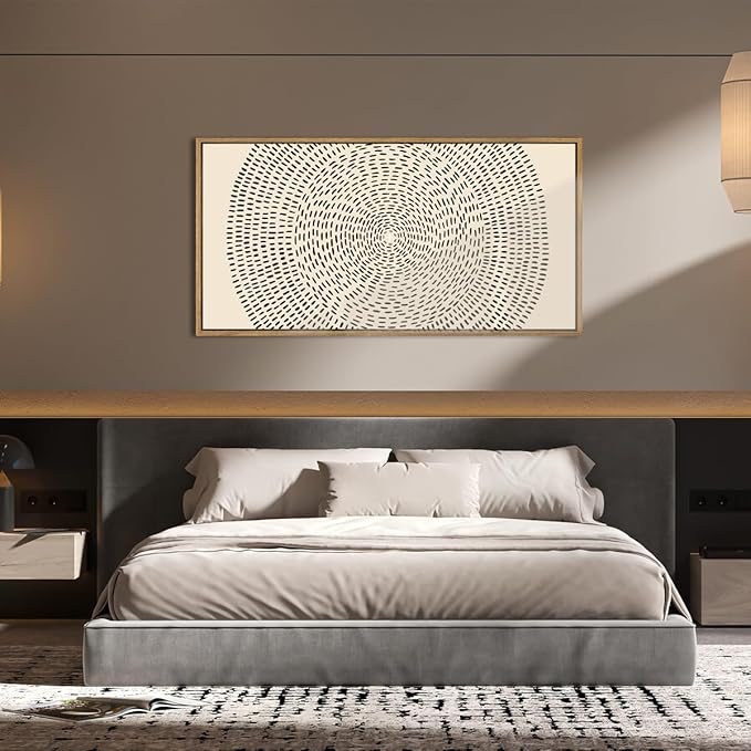 ANHUIB Large Jesus Wall Art 20x40 Inch Christian Wall Decor Jesus Feeds the 5000 Wall Art Modern Bible Painting for Living Room Bedroom Dining Room