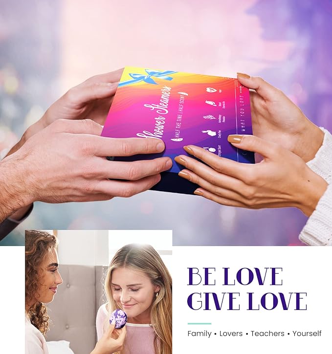 POPCHOSE Shower Steamers Aromatherapy – 8 Scented Shower Tablets with Gift Packaging, Self Care Bath Bombs for Stress Relief & Home Spa, Birthday Gifts for Women, Men, Dad, Grandma & Daughter