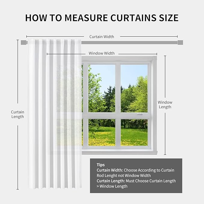 Joydeco Natural Linen Curtains 84 inch Length 2 Panels Set Burg 100% Blackout Patio Door Curtain Room Darkening Sliding Door Curtains Thermal Insulated Back tab Rod Pocket(105x84 inch, Light Grey)