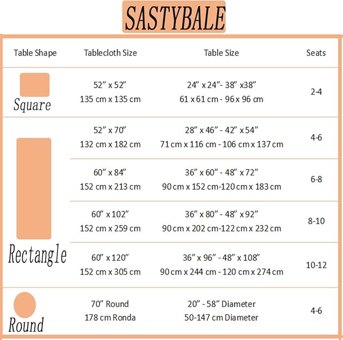 SASTYBALE Rectangle Tablecloth Checkered Style Polyester Table Cloth Spillproof Heavy Weight Table Cover for Kitchen Dinning Tabletop (Rectangle/Oblong, 52" x 70" (4-6 Seats), Red)