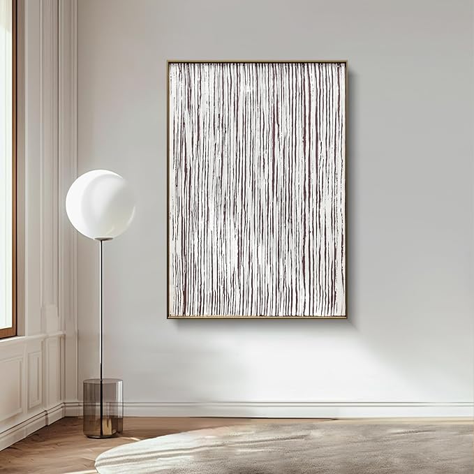 BrightA Bedroom Wall Decor Above Bed Wall Art for Bedroom Decor Wall Canvas Aesthetic Wall Art Handmade Paintings 27.6"x39.3"