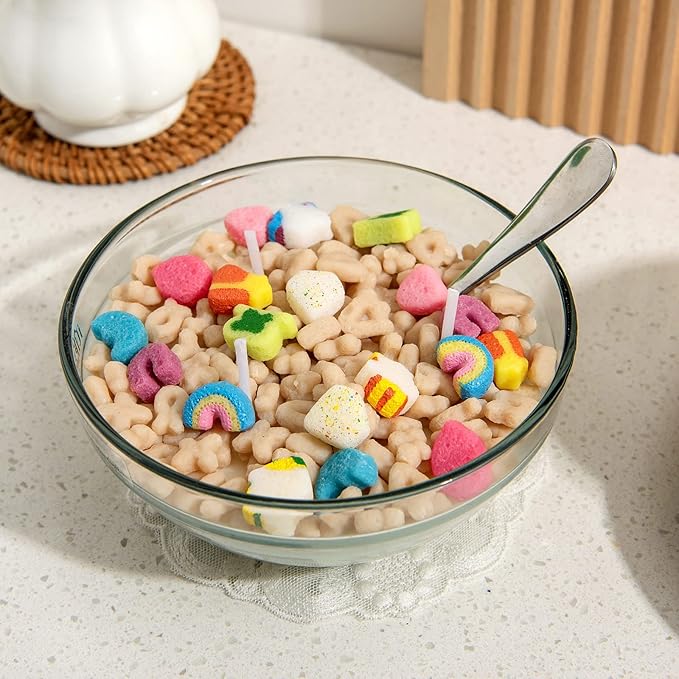 Magic Gem Charms Cereal Bowl Scented Candle