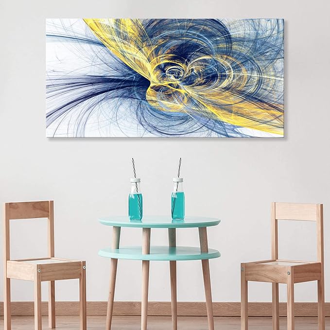 Abstract Pictures Canvas Wall Art for Living room Bedroom Wall Decor,Abstract art Wall Art Print Paitnings for home Decor,Line drawings Waterproof Stretched Ready to Hang-20x40inches