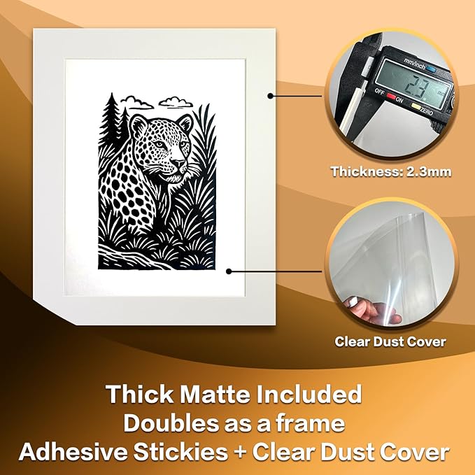 Caelumis Vintage Wall Art Decor Prints Black And White Pictures Posters For Farmhouse Living Bedroom Bathroom Room kitchen Handmade Unframed (Leopard 12x16in)