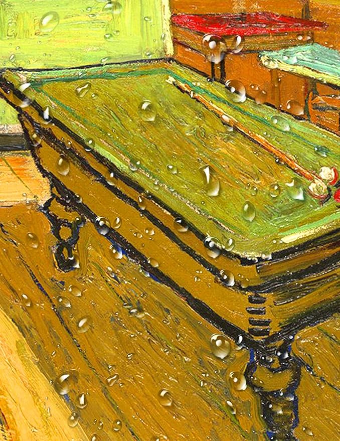 DECORARTS - The Night Cafe in the Place Lamartine in Arles, Vincent Van Gogh Art Reproduction. Giclee Canvas Prints Wall Art for Home Decor 30x24