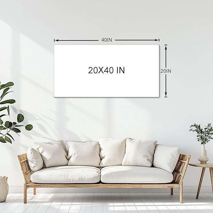 YCPRIMER Ocean Sand Wall Art Sea Beach Picture Tropical Beach Painting Modern Blue Artwork Sunset for Living Room Bedroom Dinning Room Home Office Wall Decor