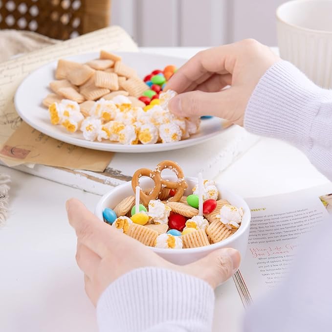 Funny Sweet Vanilla Trail Mix Bowl Scented Soy Candle Afternoon Tea Gift