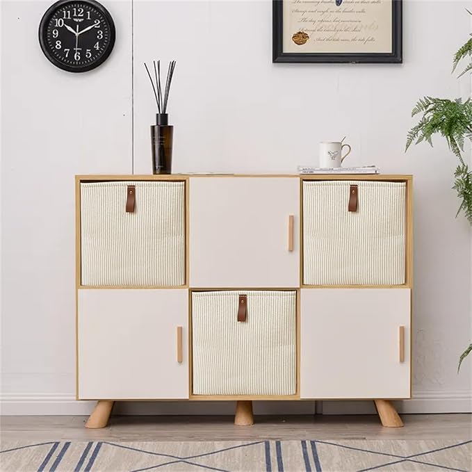 Cube Storage Bin 12x12 in- 2 Pack,Collapsible Fabric Storage Bins,Open Home Storage Bins,Baskets for organizing,For Clothing Storage,Toy Storage,Office Storage,Home Decoration