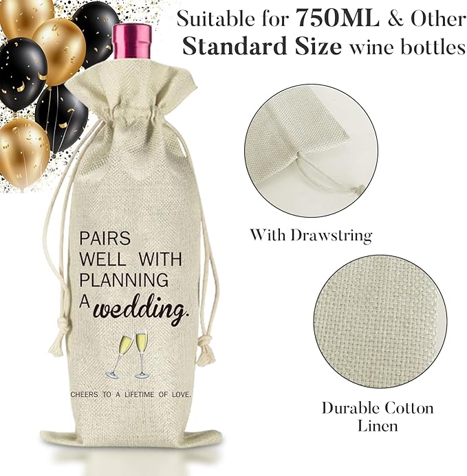 Engagement Wedding gifts for Couples - Unique Engagement Wedding Gifts for Newlywed Mr and Mrs Him and Her, Novel Couple Wishes for Couples