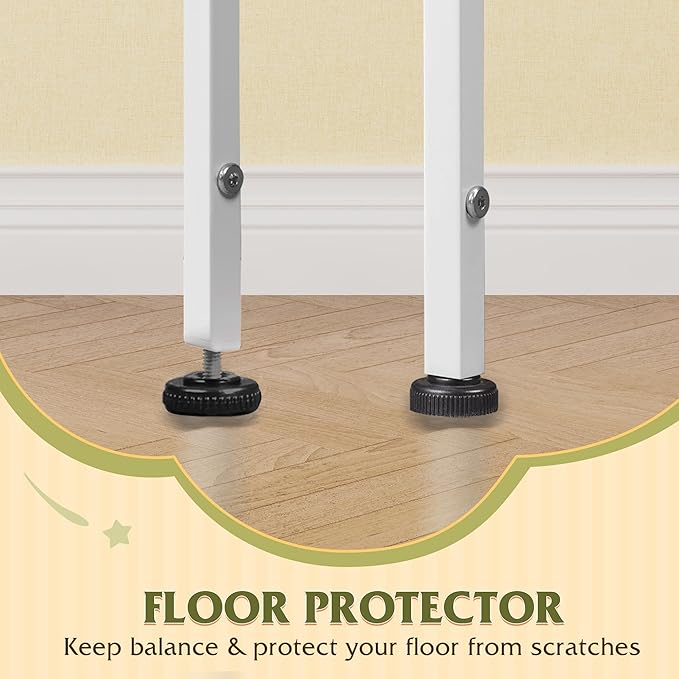 WLIVE White Tall Dresser for Bedroom, 6 Drawer Dressers & Chests of Drawers, Fabric Dresser for Closet, Living Room, Night Stand with Metal Frame, Storage Tower with Fabric Bins, Wood Top