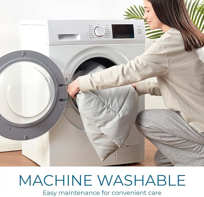 Nestl California King Duvet Cover Set with Comforter Insert - Yellow 4 Piece 104x98 Duvet Cover & 2 Pillow Shams with White Quilted Down Alternative Comforter, Ultra Soft, All Season