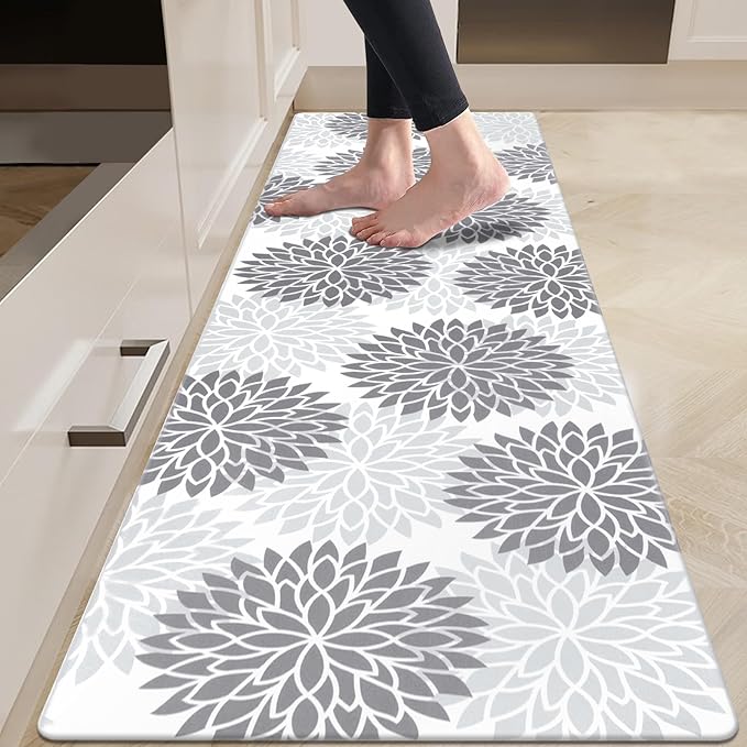 HEBE Kitchen Mat 20"x71" Anti Fatigue Floor Mat Runner Non Slip Kitchen Mats for Floor Waterproof Kitchen Rugs and Mats Ergonomic Cushioned Comfort Mat for Office,Sink,Laundry,Desk