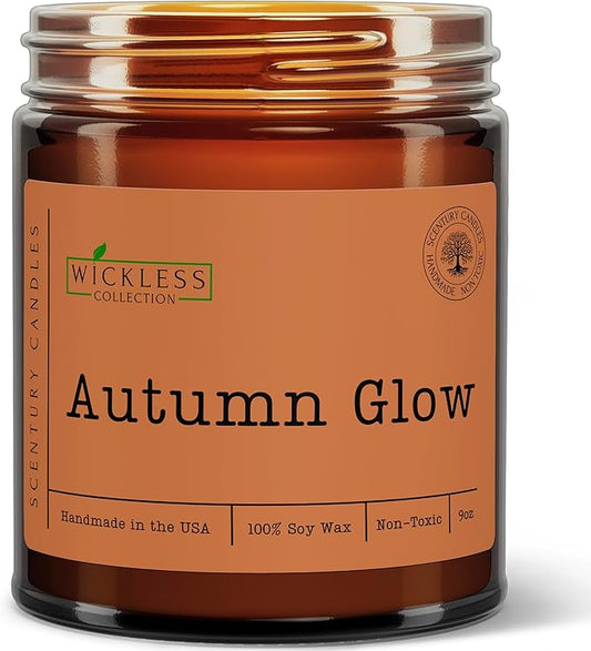 Wickless Candles for Candle Warmer Lamp, Many Scents to Choose, 100% Non-Toxic Soy Wax, Scented Candle Melts for Warming Plate, Handmade in The USA (Autumn Glow)