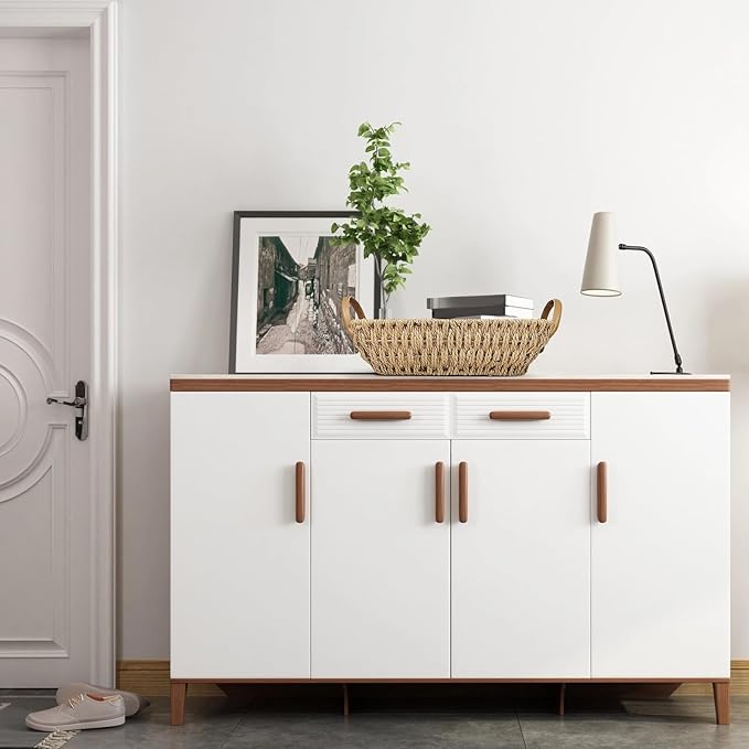 Paper Rope Woven Toilet Paper Basket, Small Wicker Storage Baskets for Organizing with Handles, Bedroom Decor Baskets Toilet Tank Shelf Storage Bins (Set of 2, Natural)