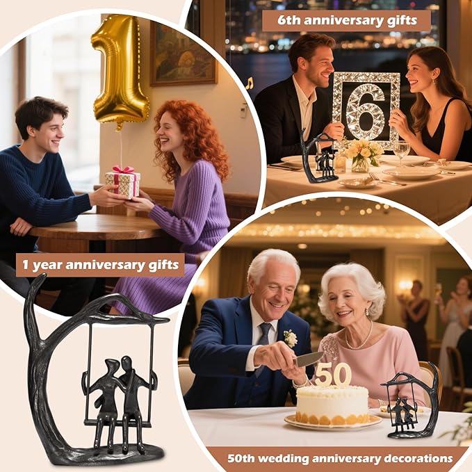 Anniversary Wedding Gifts for Men Women, Love Gifts for Wedding Anniversary, Valentine's Day, Christmas, Couple Gift for Him, Husband, Wife, Couple, Boyfriend, Girlfriend