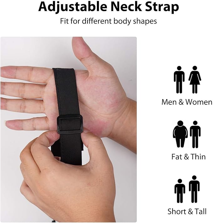 YIKA Apron Couples, Valentines Day Gifts for Couples: Waterproof Aprons for Women Men, with Adjustable Neck Strap with Extra Long Ties, 2 Pockets (Black)