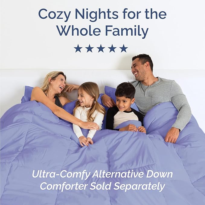 Twin Size 3 Piece Sheet Set - Comfy Breathable & Cooling Bed Sheets Set - Hotel Luxury Bedding for Women, Men, Kids, Teens, Boys & Girls - Deep Pockets, Ultra-Soft, Wrinkle Free - Oeko-Tex - Lavender