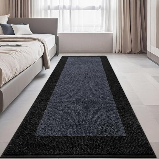 Machine Washable Kitchen Rug 32" x 84", Non Slip Kitchen Mat for Floor, Absorbent Entrance Runner Rug for Bedroom, Hallway, Bathroom, Door (Roll Packing)