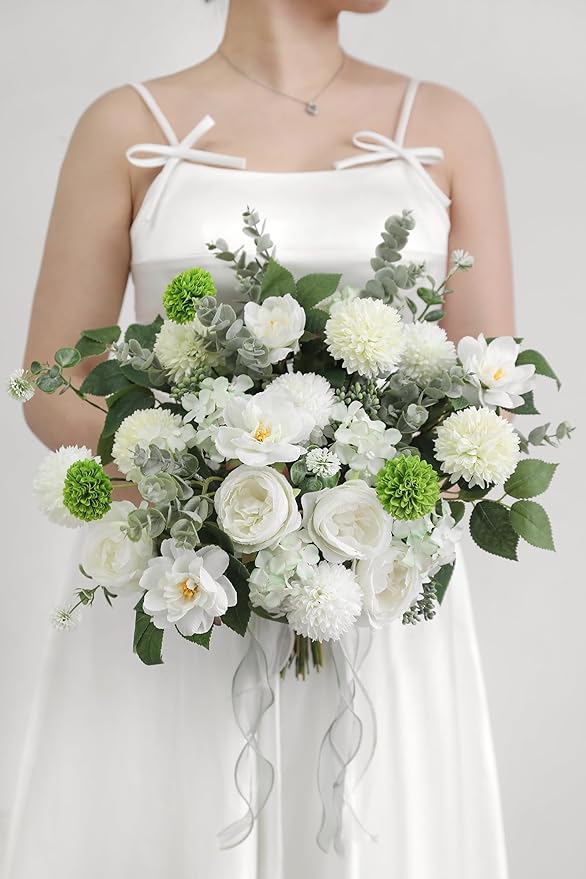 Serra Flora Artificial Flowers Combo for DIY Centerpieces Arrangements Wedding Bridal Bouquet Baby Shower Cake Flower Home Decor