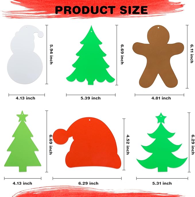 Max Fun 302PCS Christmas Crafts Tree Foam Shapes Stickers Set Craft Kits, Xmas Tree Hat Snowman Christmas Decorations for Kids Crafts Party Favors Supplies