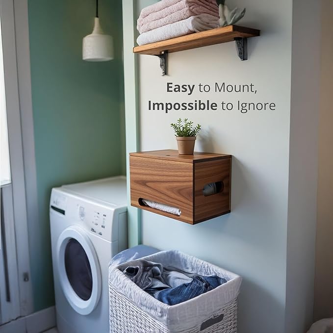 Trash Bag Holder Dispenser - Garbage Bag Holder Dispenser for Under Sink, Kitchen, and Laundry Room, Storage Organizer with Wall Mount Option