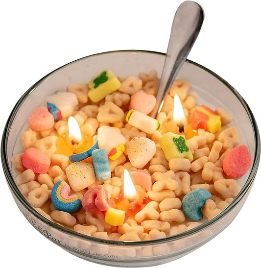 Magic Gem Charms Cereal Bowl Scented Candle
